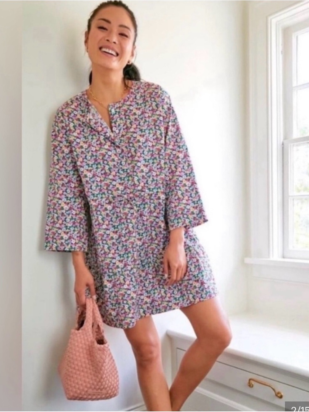 Tuckernuck Pomador Place Lucy Floral Mini Dress Size S